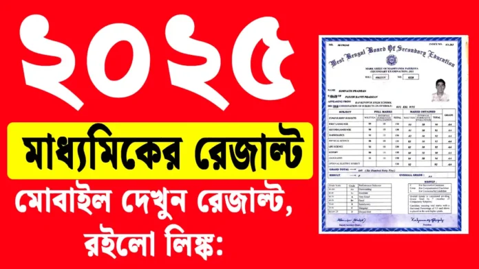Madhyamik Result 2025